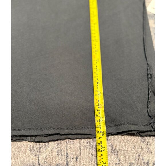 We The Free Women's Oversized Short Sleeve Dylan Tee XL Scoop Neck Carbon Boho - Picture 6 of 9